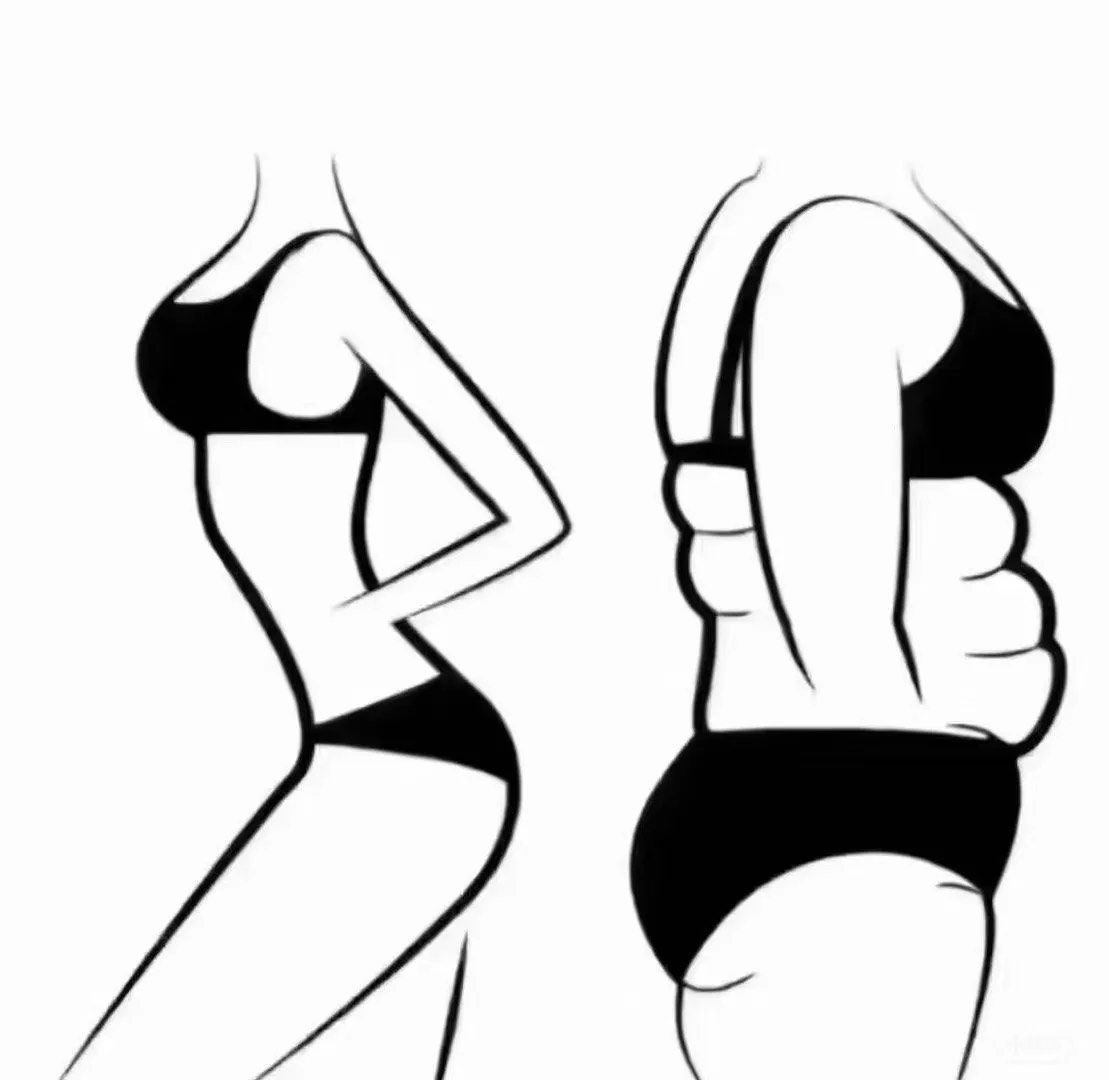 崩溃的身材管理叫"维修"
产后变形的