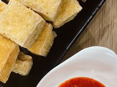 金陵炸臭豆腐-宝记烧烤·碳锅羊肉·羊蝎子火锅·夜食社(文体路创始店)