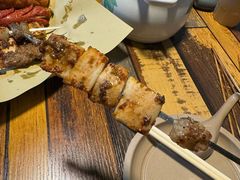 吊炉杏鲍菇-山纺老张烧烤(长风西街店)