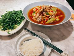 半汤牛蛙-懒人盐府人家(航天桥店)