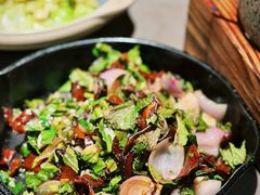 铁盘香煎黑牛肝菌-云海肴·汽锅鸡·云南菜(高德置地店)