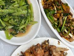 虾酱炒通菜-阿九食店(南湾南路店)