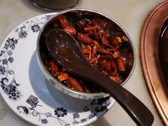 炸辣椒油-京门老爆三·铜锅涮肉 爆肚(望京店)