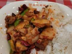 回锅肉盖饭-孟记粥铺·家常菜·烧烤·粥(亚运村店)