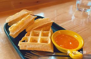 Freshly Baked Waffle Pancake