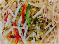 雪菜芦苇根肉丝-品鲜村农家菜·阳澄湖大闸蟹(总店)