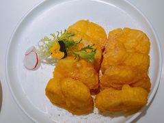 白洋淀虾肉藕饼-小放牛河北菜(长安万达店)