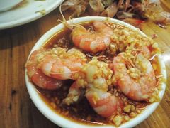 白灼基围虾-三亚老渔民海鲜店