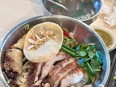 香茅猪颈肉捞粉-海安安越南粉(丹竹頭店)
