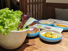 -明洞阿姨·韩式酱蟹烤肉·创意料理(三元桥店)