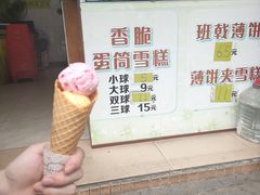 甜筒雪糕双球-成裕雪糕店(士多店)