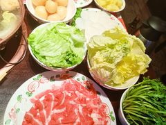 -清真·老门框爆肚涮肉·中华老字号(花乡店)