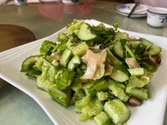 黄瓜拌海螺-天隆酒店·本地海鲜鲁菜(烟台大学店)