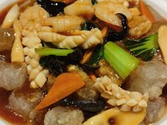 渔村三鲜焖子-小船渔村•大连菜•大连焖鱼(黄河路店)