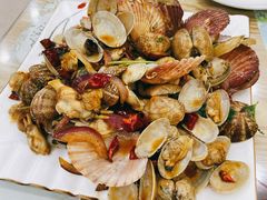 辣炒海三鲜-聚德福海鲜家常菜(刘庄店)