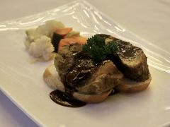 法式香煎鹅肝红酒-莫斯科餐厅