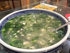 豆腐青菜汤-壹阁胡羊焖饼(特色小吃街店)