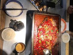 -探鱼·鲜青椒爽麻烤鱼(广州花都来又来店)