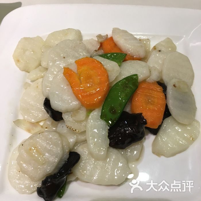 万龙洲海鲜大酒楼(南新仓店)百合素炒山药图片 - 第1张