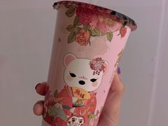 玫瑰小芋圆奶茶-熊姬手作茶物(沃尔玛武商百货店)