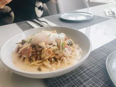 奶油汁培根溏心蛋意面-Future&Kitchen