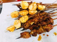 烤墨鱼丸-大院涮烤·东北经典老味烧烤·铜锅涮肉(江南东路店)