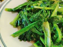 蒜蓉炒油麦菜-大榕树下顺德菜(融创茂店)