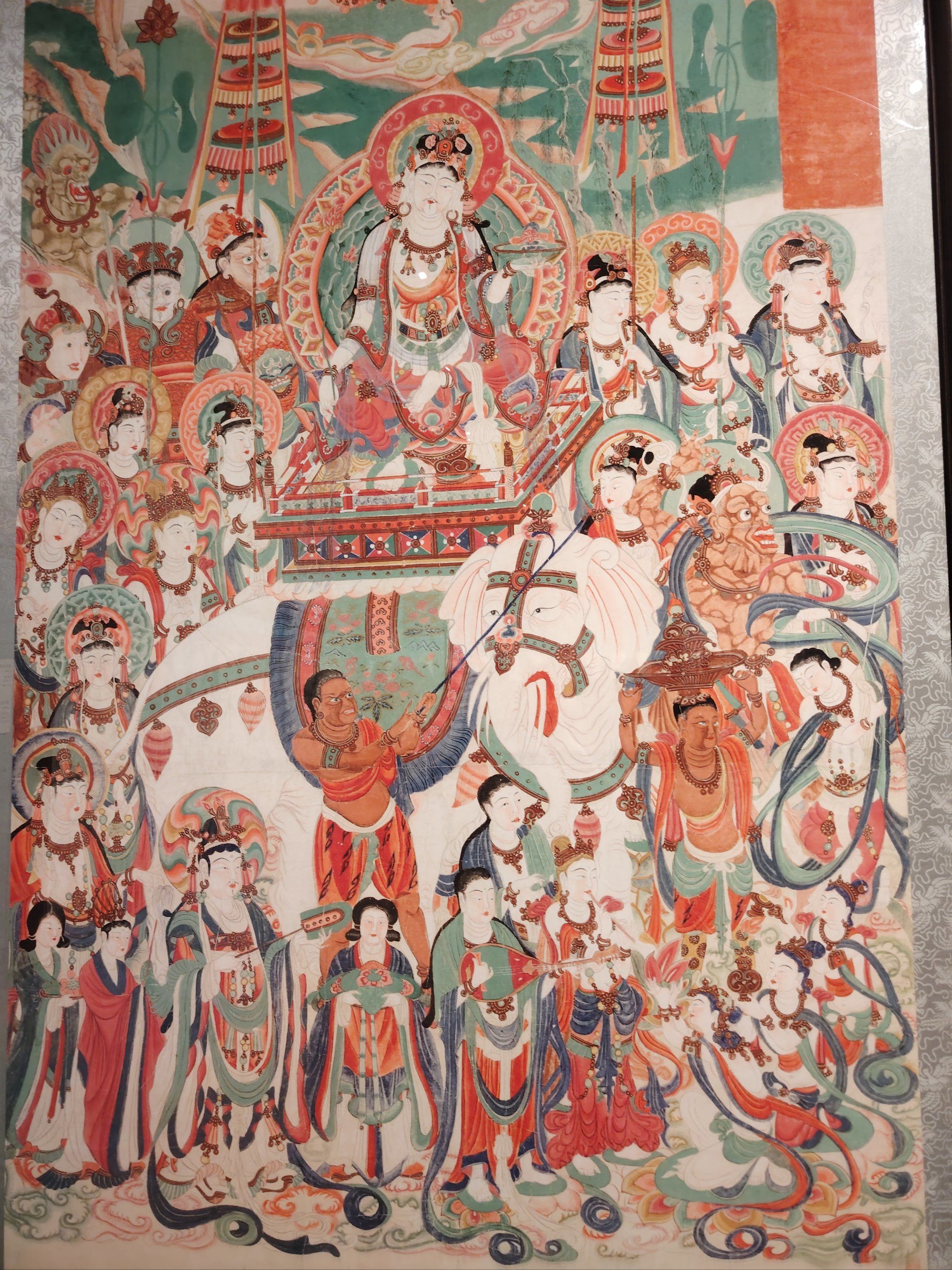 非遗馆,常沙娜作品展