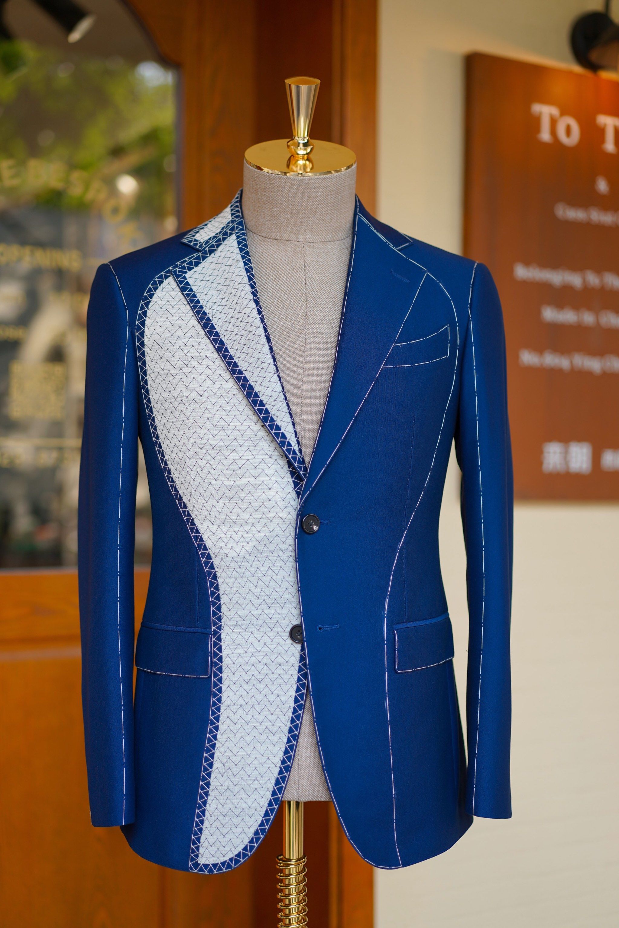 一秒钟get最棒西装工艺