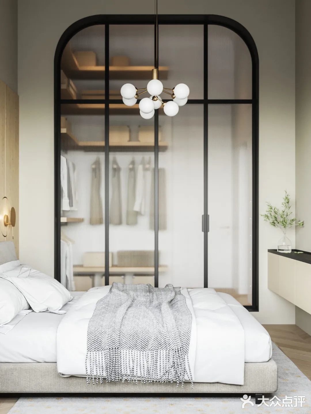 今日分享衣帽间与主卫兼得