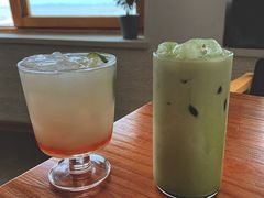 抹茶拿铁-ChanDu躔度咖啡(灯塔店)