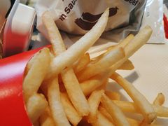 刚炸出来薯条-麦当劳(健德桥得来速店)