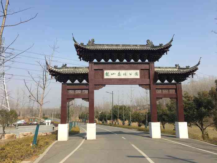龙山风景区-"靠近仪征,好大一片景区,免费的,公园里放.