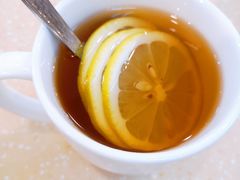 热柠檬茶-九龙湾茶餐厅(东门店)