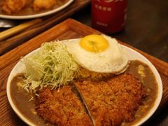 芝士猪排黄米饭-金龙咖喱