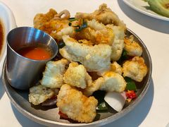 椒盐鱿鱼-The BREW·酿餐厅(浦东嘉里大酒店)