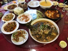 -北京龙庆四季香农家饭庄·灶台鱼·碳烤虹鳟鱼(龙庆峡店)