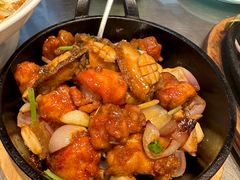 干锅鲍鱼鸡-潮界(凯德晶萃店)