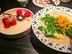 豆衣鱼汤烧时蔬-锦楼·臻选新杭帮(杭州中心店)