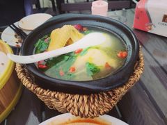 老母鸡汤-七的湖·江南蟹舫·阳澄湖农家菜(蟹舫苑店)