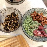 香菇肉肠烧麦（饺子皮版）