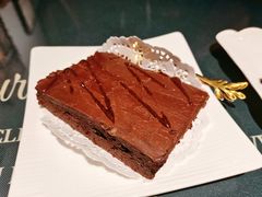 招牌巧克力布朗尼-吱咖啡西式简餐