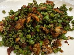 蛤蜊肉四季豆-鹿港小镇(黄金店)