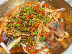 干锅鲜鱿-小隐院子·庭院餐厅(大学城后湖店)