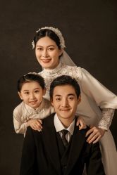 -时光纪亲子全家福照相馆(静安店母女写真父母纪念照)