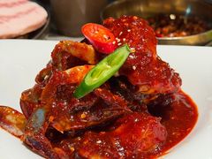 -草家酱蟹炭火烤肉店(珲春南路一店)