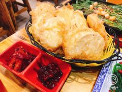蛋汁炸馒头片-张记焖窑·十五年专注焖烤(雍和宫店)