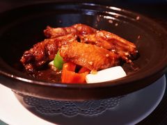 沙姜焗翅中-稍可轩博物馆餐厅