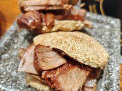 -老天桥酱肉烧饼夹肘子(天桥店)