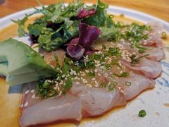 意式薄切加吉鱼-Hatsune隐泉日式料理(三里屯太古里店)